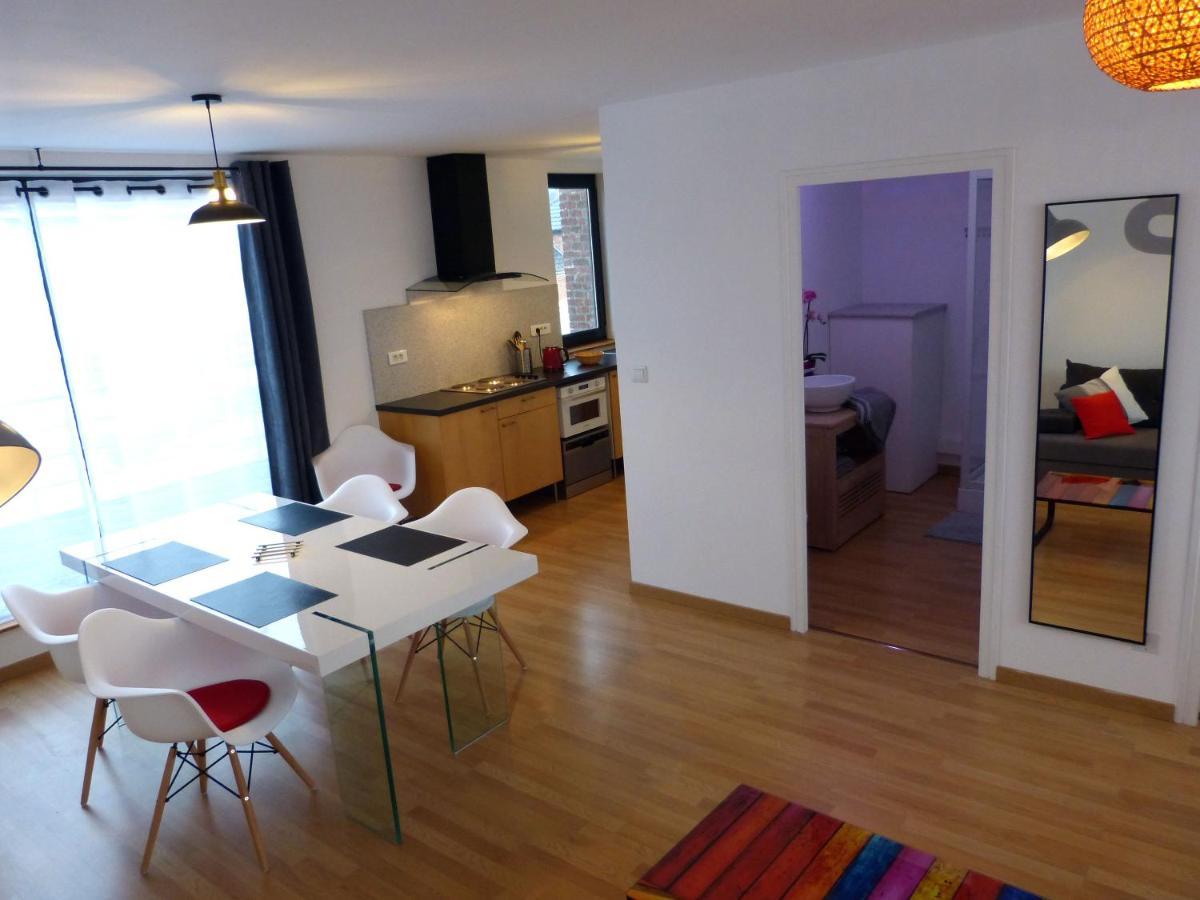 Le 99B Modern Apartment Queen Size Bed Connected Tv Hallennes-lez-Haubourdin Ngoại thất bức ảnh